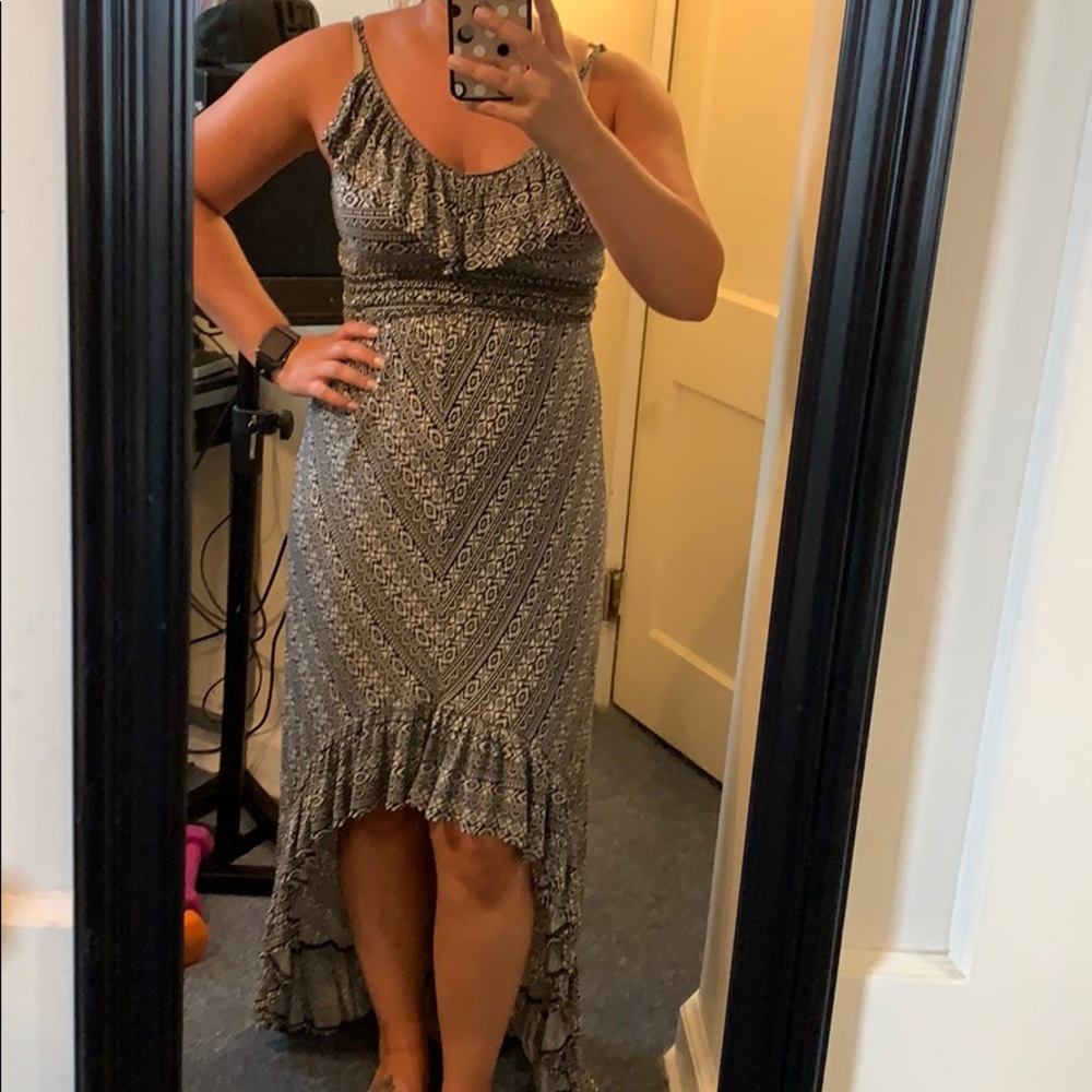 Express high low maxi dress